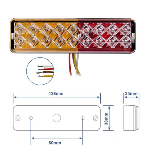 Rückleuchte anhänger led - rückleuchte,