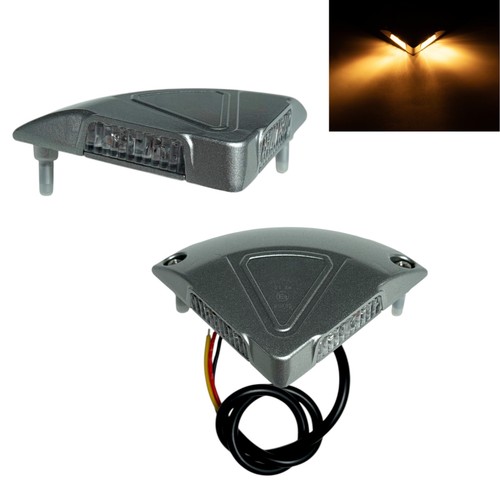 Led warnleuchten set silber - warnleuchten,