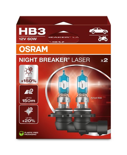 Duopack osram hb3 halogen - duopack,