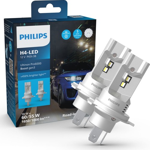 Duobox philips led - h4,