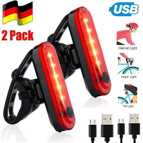 2stk fahrrad rücklicht led - fahrrad,