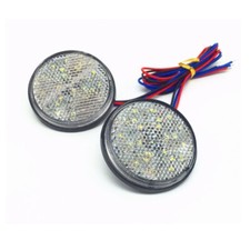 2x LED Rund Rücklicht