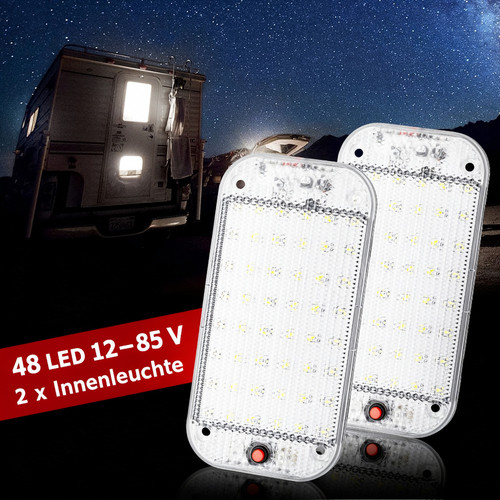 12v 48led auto deckenlampe - 12v,